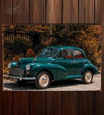 Металлическая табличка Morris Minor 1000 2-door Saloon
